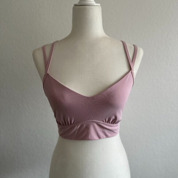🌸 **All in Motion Strappy Sports Bra - Medium - Dusty Rose Pink ** 🌸 - Picture 2 of 6